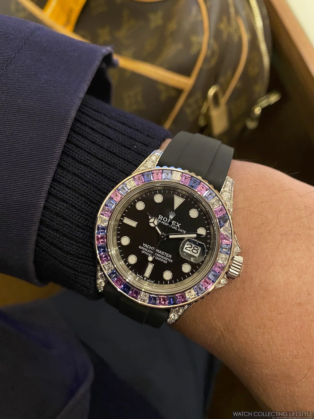 Rolex yacht master candy sale